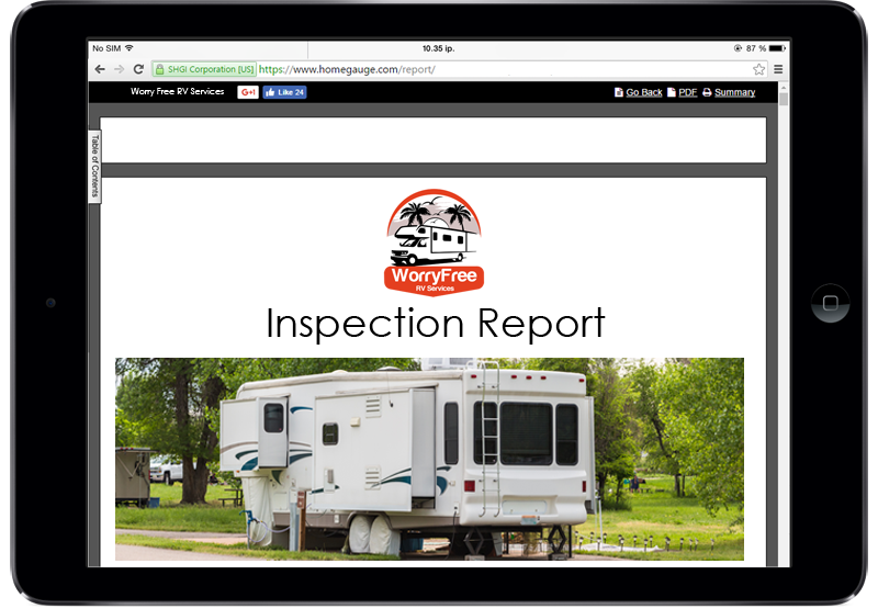 Homegauge CRL Digital Report